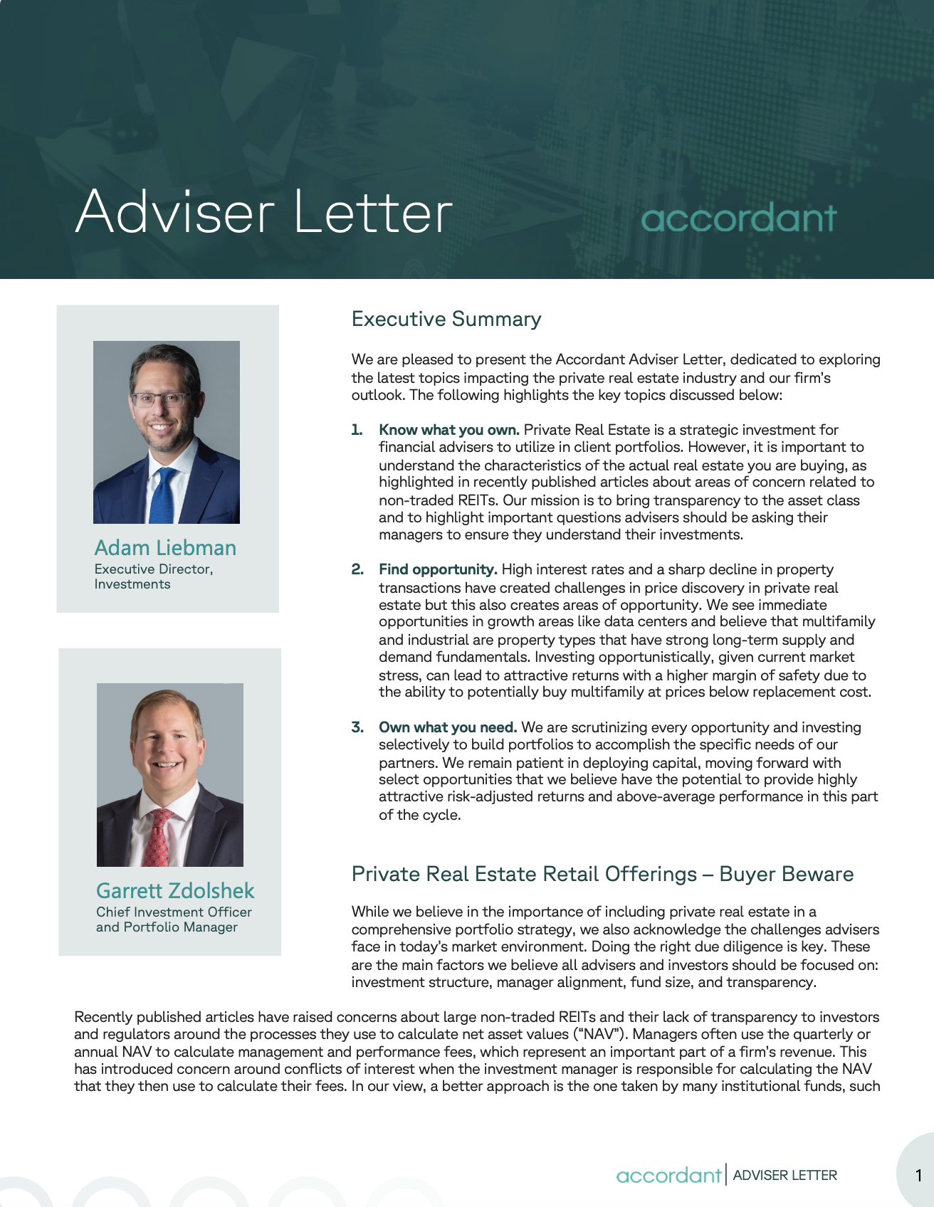 Adviser letter 2024