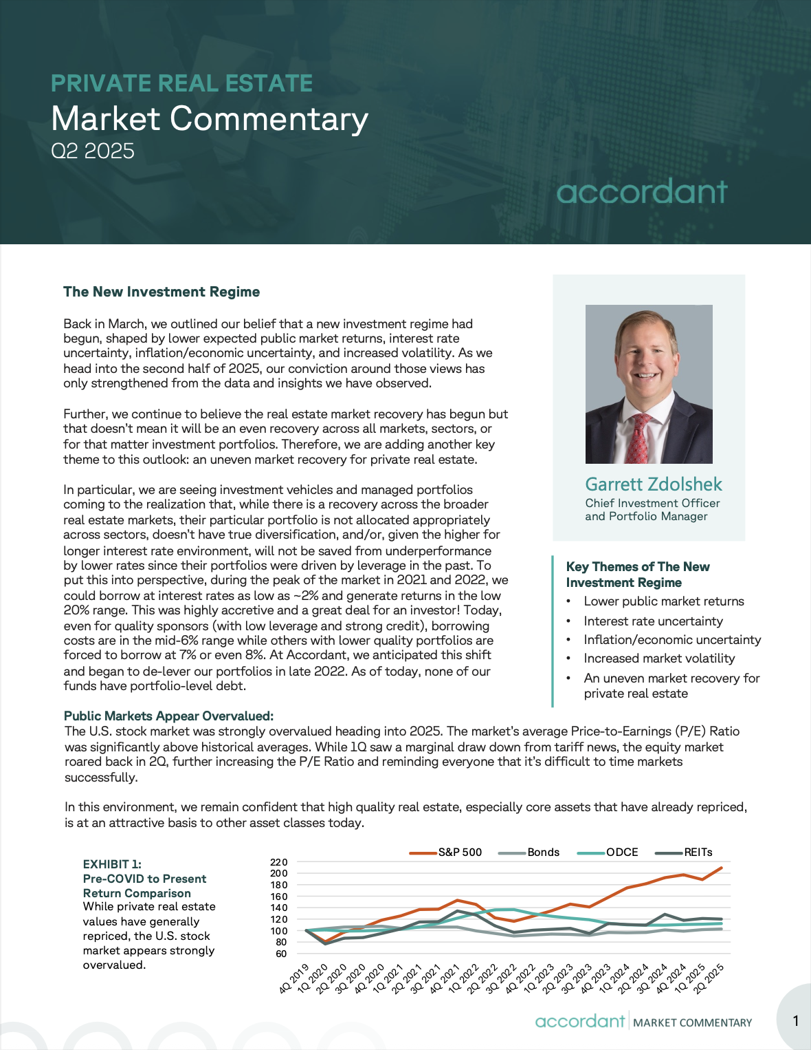 Accordant CIO Market Commentary – Q2 2025