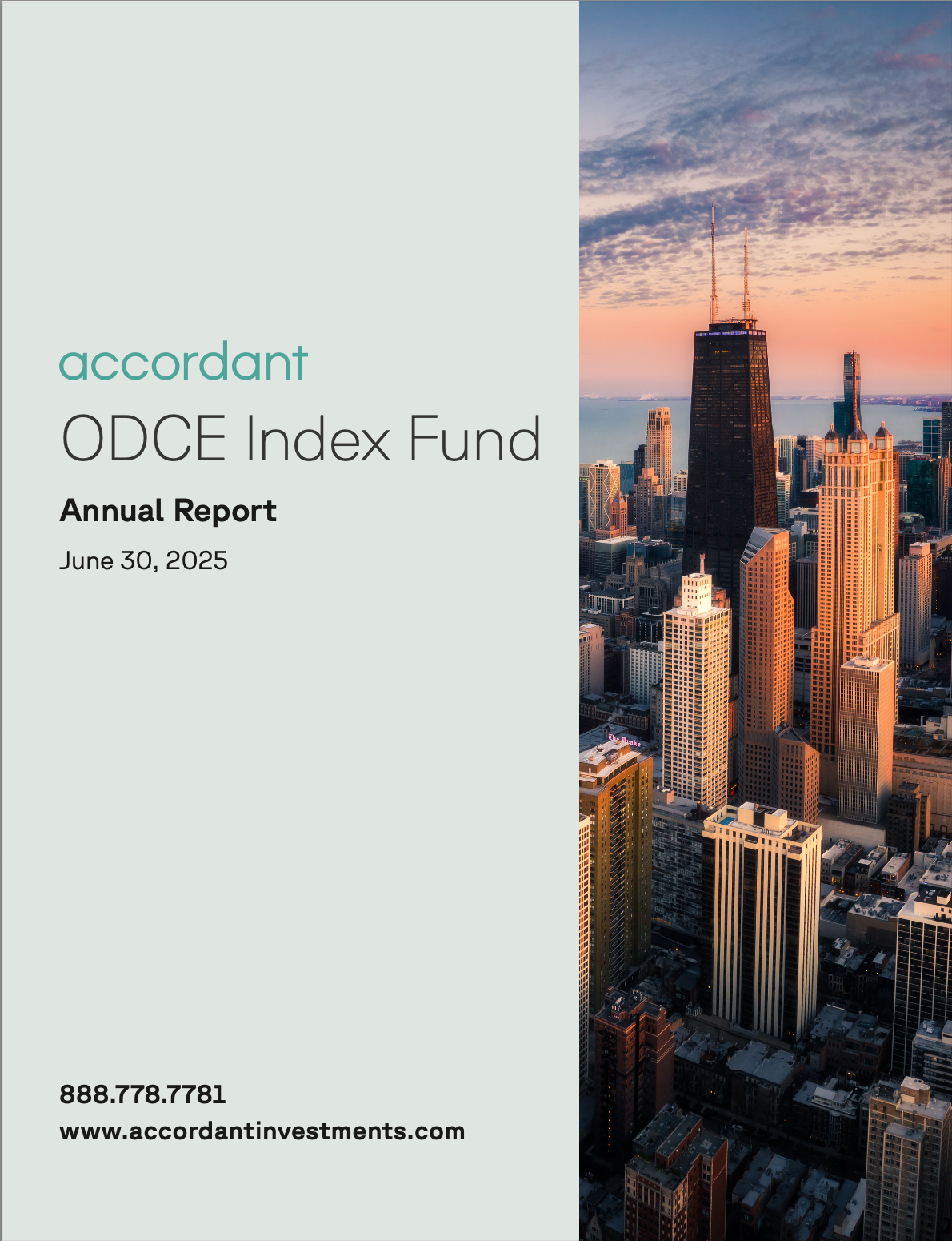 Accordant ODCE Index Fund Annual Report 2025